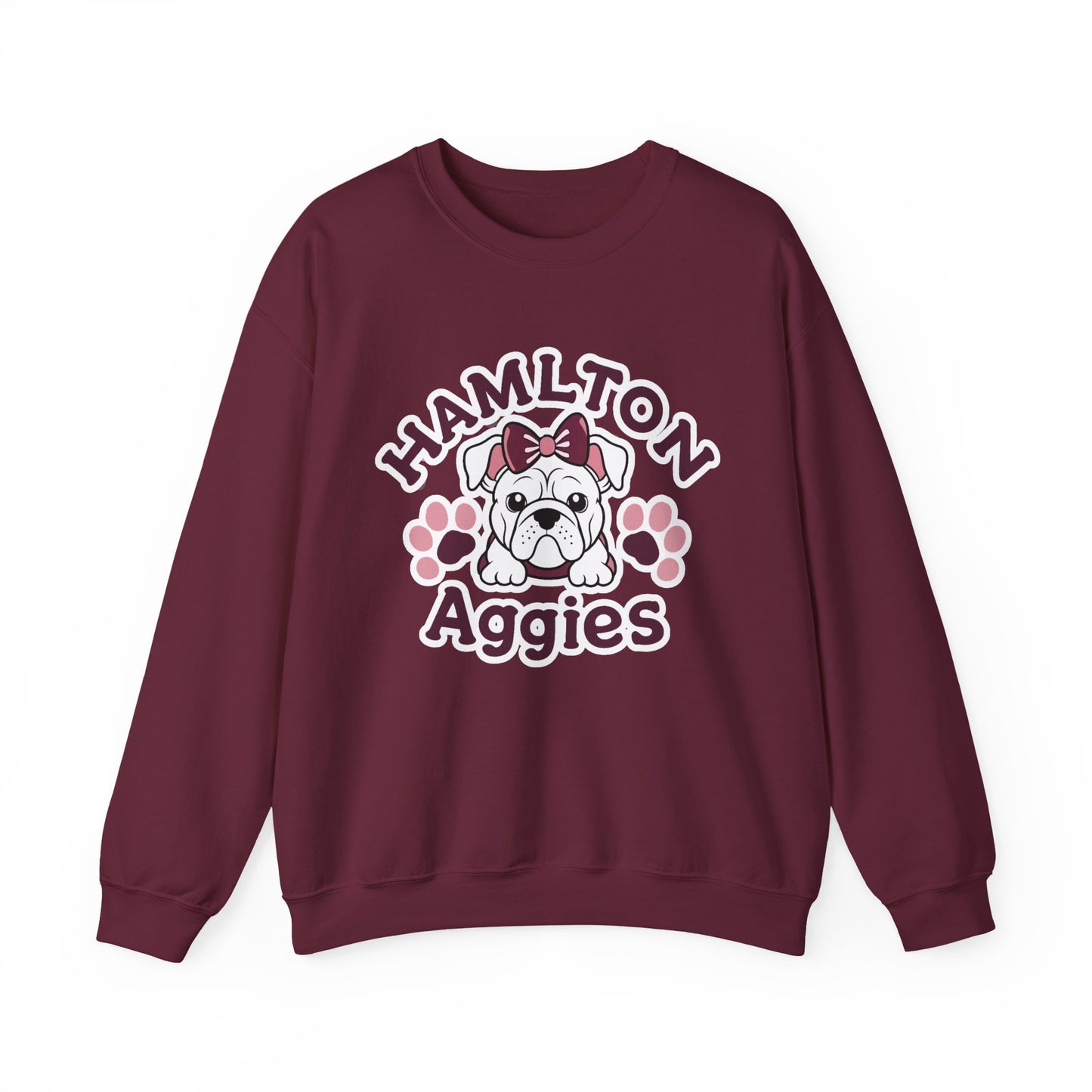 Adult Crewneck Sweatshirt \ Hamilton Aggies \ HAG3