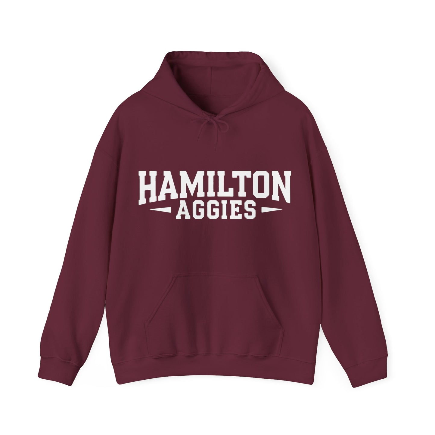 Adult Hooded Sweatshirt \ Hamilton Aggies \ HA3