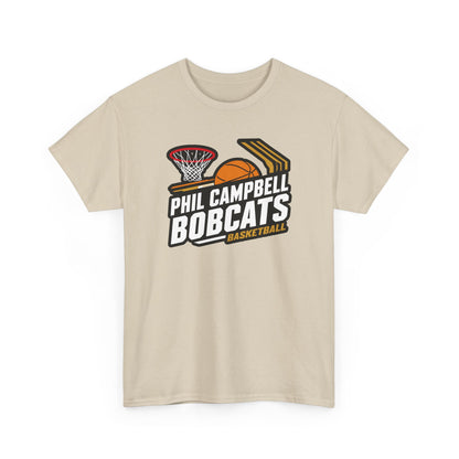 Adult Tee \ Phil Campbell Bobcats Basketball \ PCBBK1