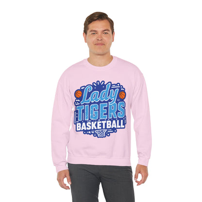 Adult Crewneck Sweatshirt \ Brilliant Tigers Basketball \ BTBKG1