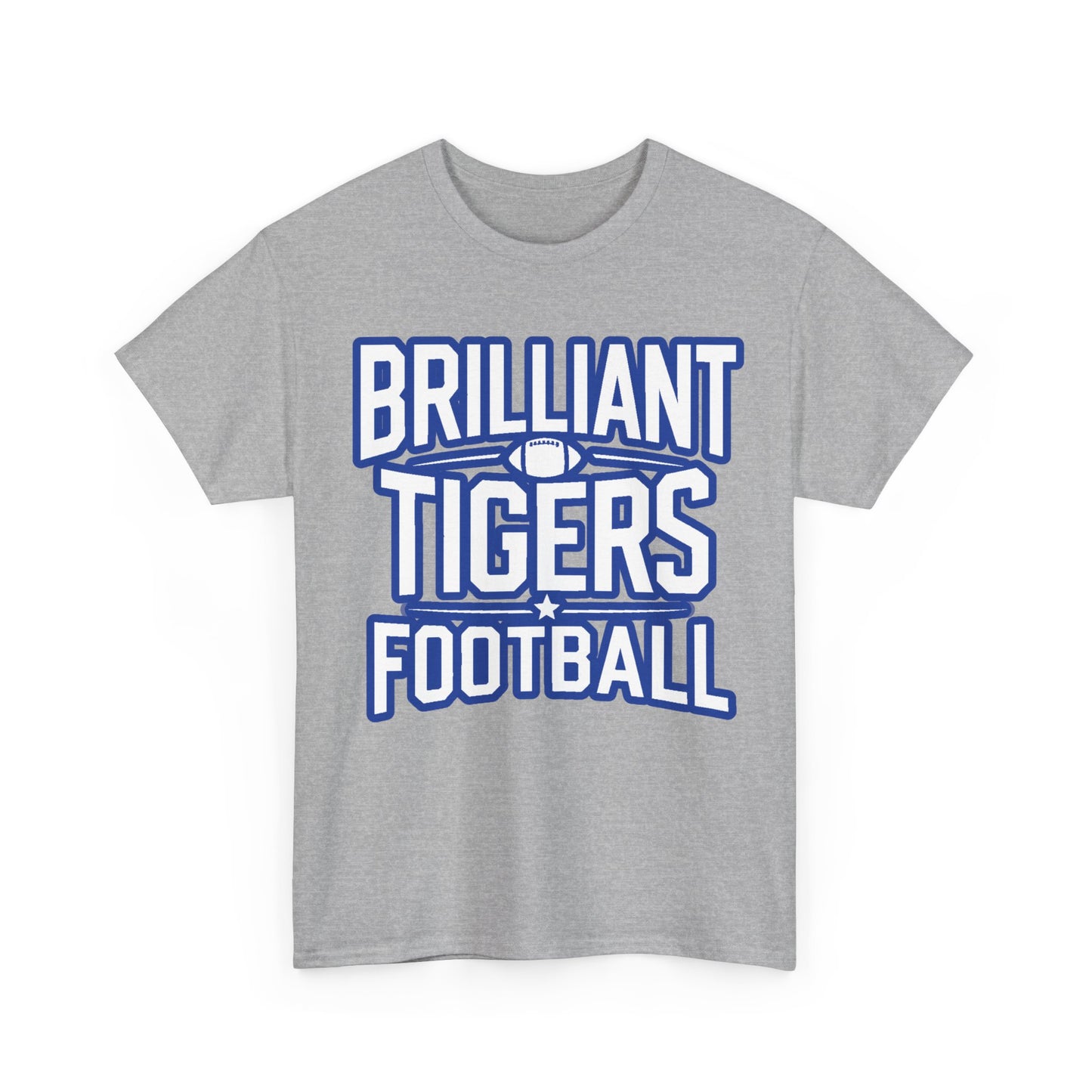 Adult Tee \ Brilliant Tigers Football \ BTF1