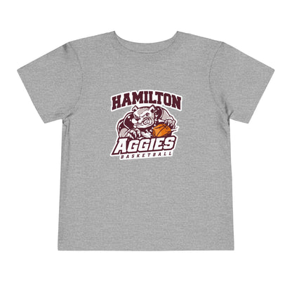 Toddler Tee \ Hamilton Aggies Basketball \ HABB1