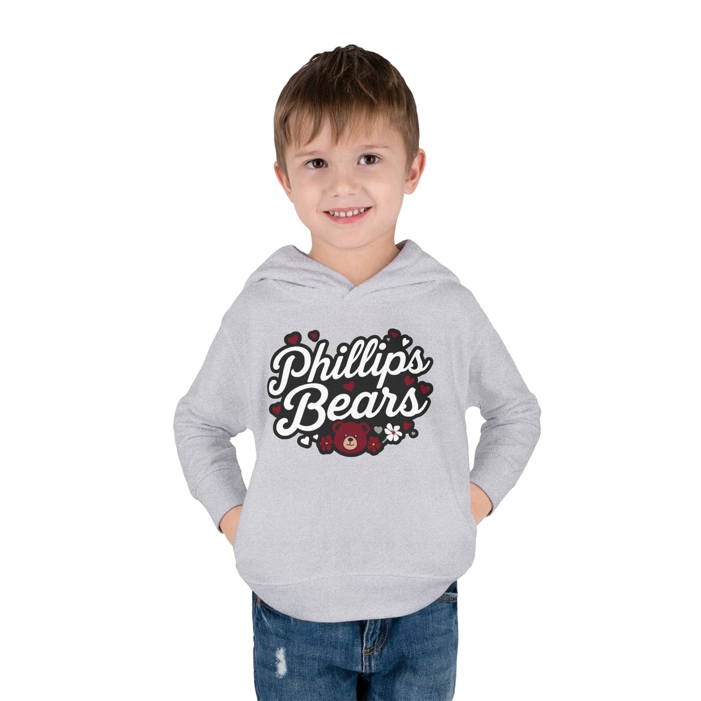 Toddler Hoodie Sweatshirt \ Phillip's Bears \ PBG1