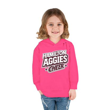 Toddler Hoodie Sweatshirt \ Hamilton Aggies Cheer \ HAC1
