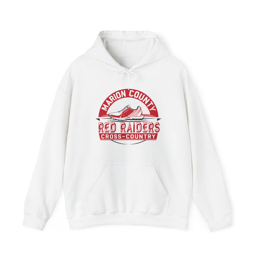 Adult Hoodie Sweatshirt \ Marion County Red Raiders Cross-Country \ MCCC1