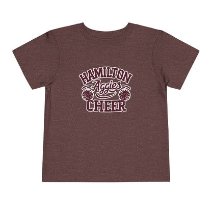 Toddler Tee \ Hamilton Aggies Cheer \ Style HAC2