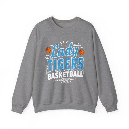 Adult Crewneck Sweatshirt \ Brilliant Tigers Basketball \ BTBKG1
