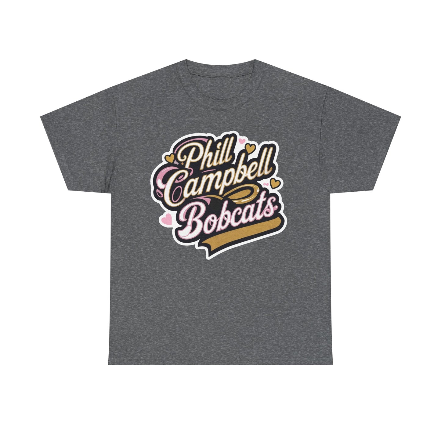 Adult Tee \ Phill Campbell Bobcats \ PCBG1