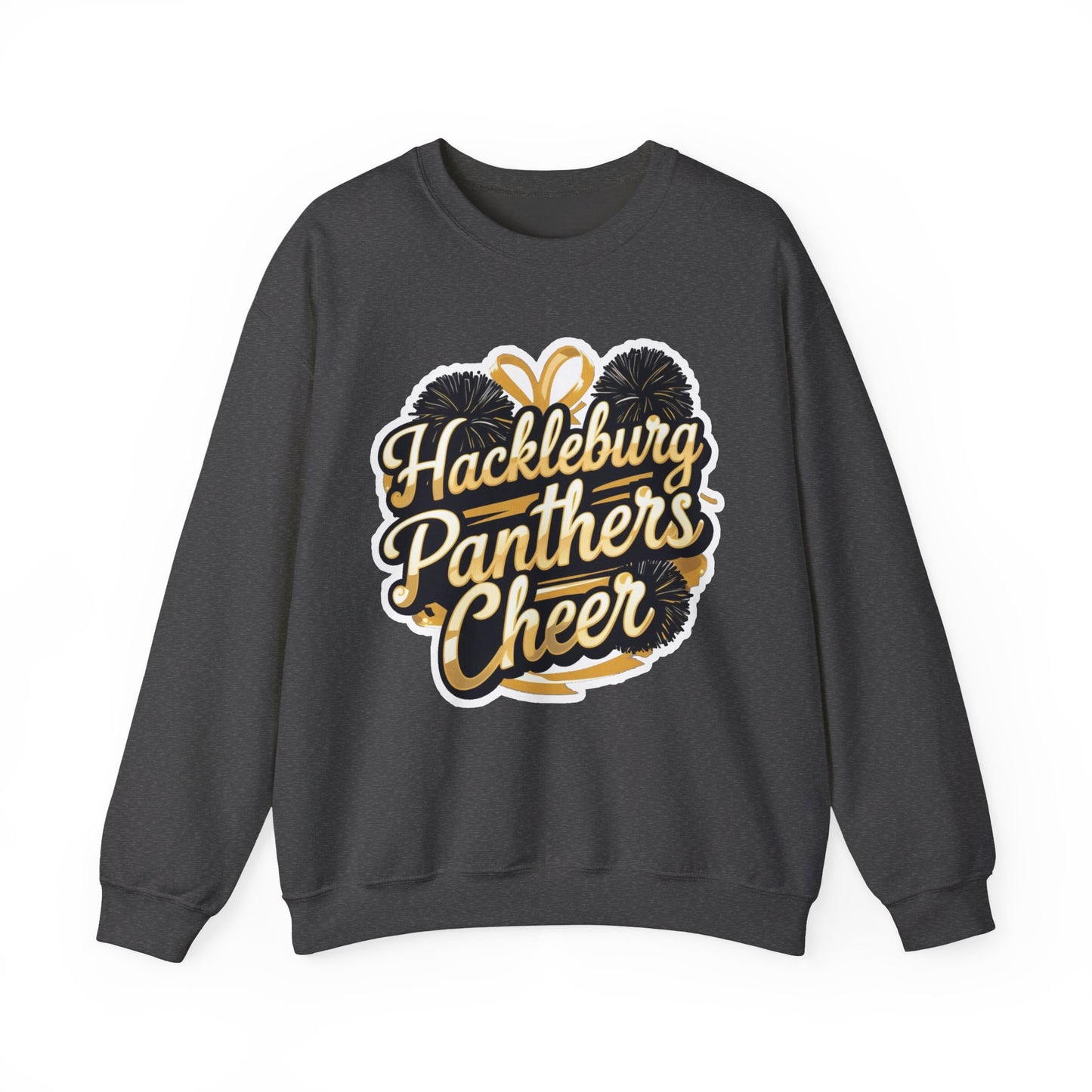 Adult Crewneck Sweatshirt \ Hackleburg Panthers Cheer \ HPC2