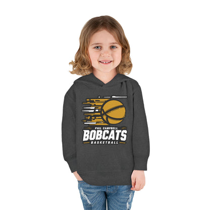 Toddler Hoodie Sweatshirt \ Phil Campbell Bobcats Basketball \ PCBBK2