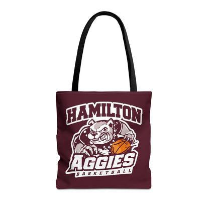 Tote Bag \ Hamilton Aggies Basketball \ HABK1
