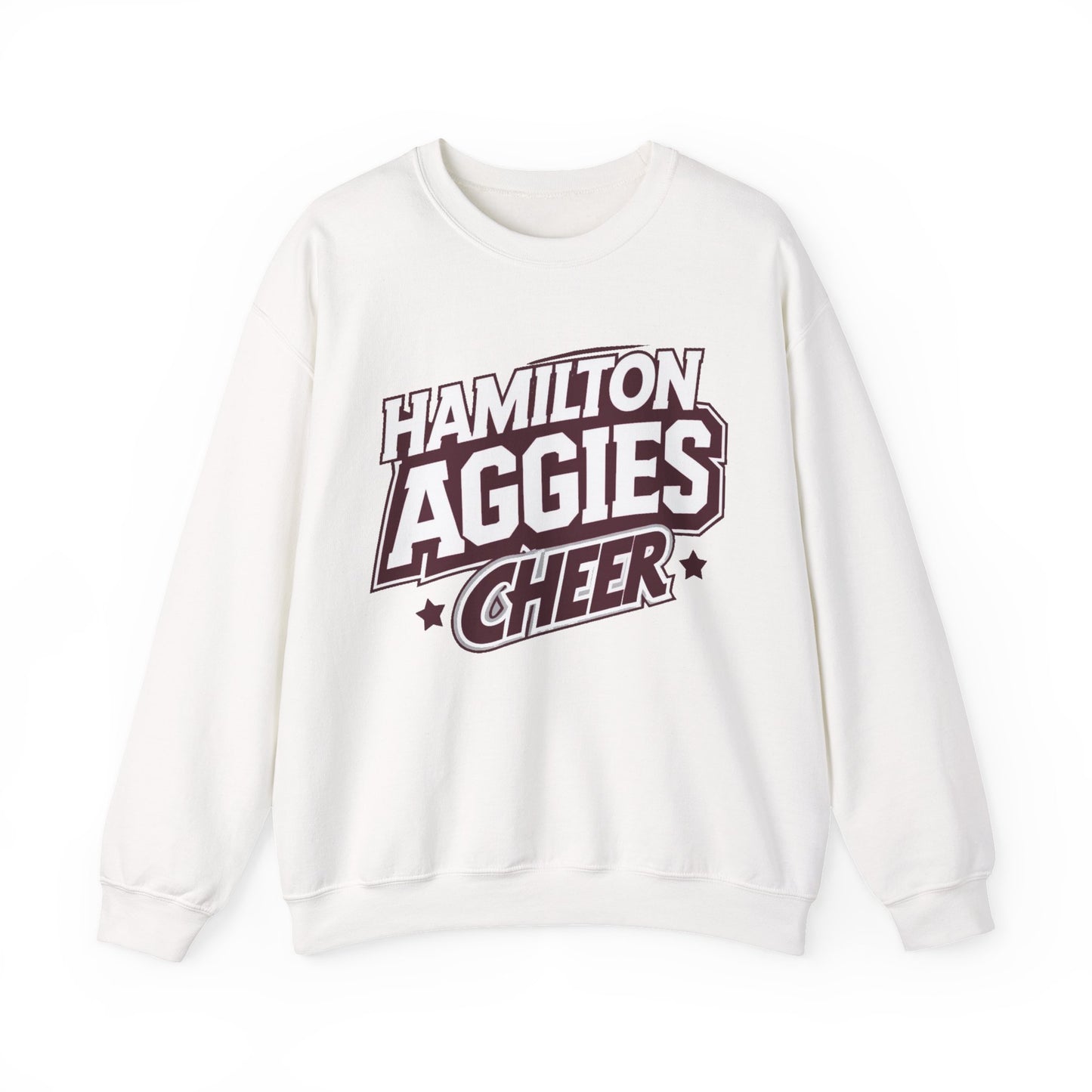 Adult Crewneck Sweatshirt \ Hamilton Aggies Cheer \ HAC1