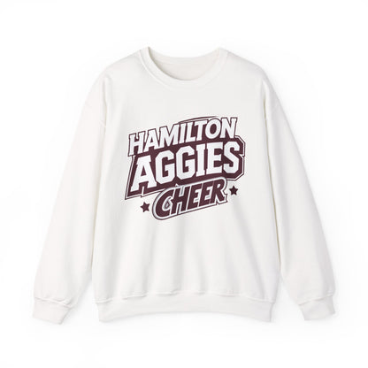 Adult Crewneck Sweatshirt \ Hamilton Aggies Cheer \ HAC1