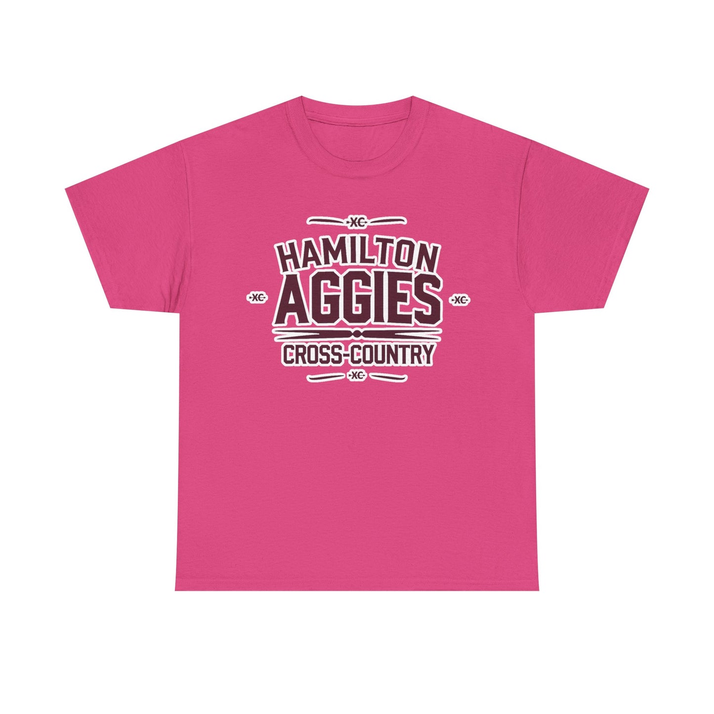 Adult Tee \ Hamilton Aggies Cross-Country \ HCC1