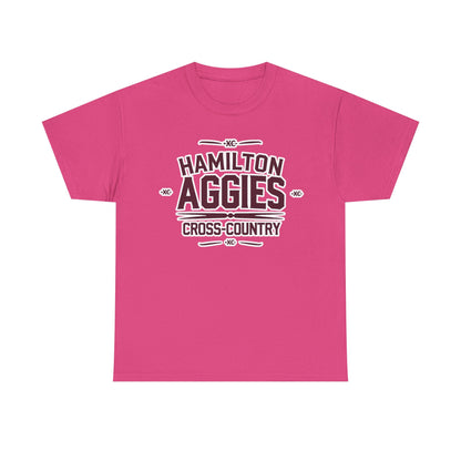 Adult Tee \ Hamilton Aggies Cross-Country \ HCC1