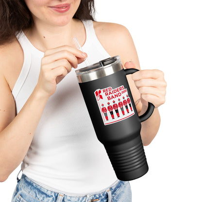 40oz Insulated Tumbler \ Marion County Red Raiders Band \ MCB1