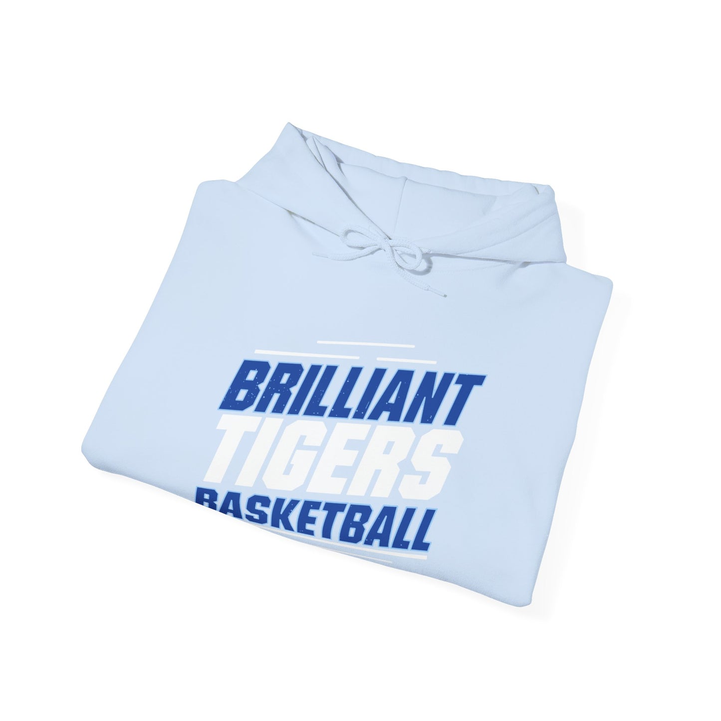 Adult Hoodie Sweatshirt \ Brilliant Tigers Basketball \ BTBK2