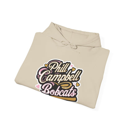 Adult Hoodie Sweatshirt \ Phill Campbell Bobcats \ PCBG1