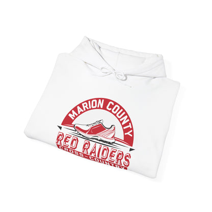 Adult Hoodie Sweatshirt \ Marion County Red Raiders Cross-Country \ MCCC1