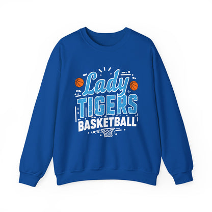 Adult Crewneck Sweatshirt \ Brilliant Tigers Basketball \ BTBKG1