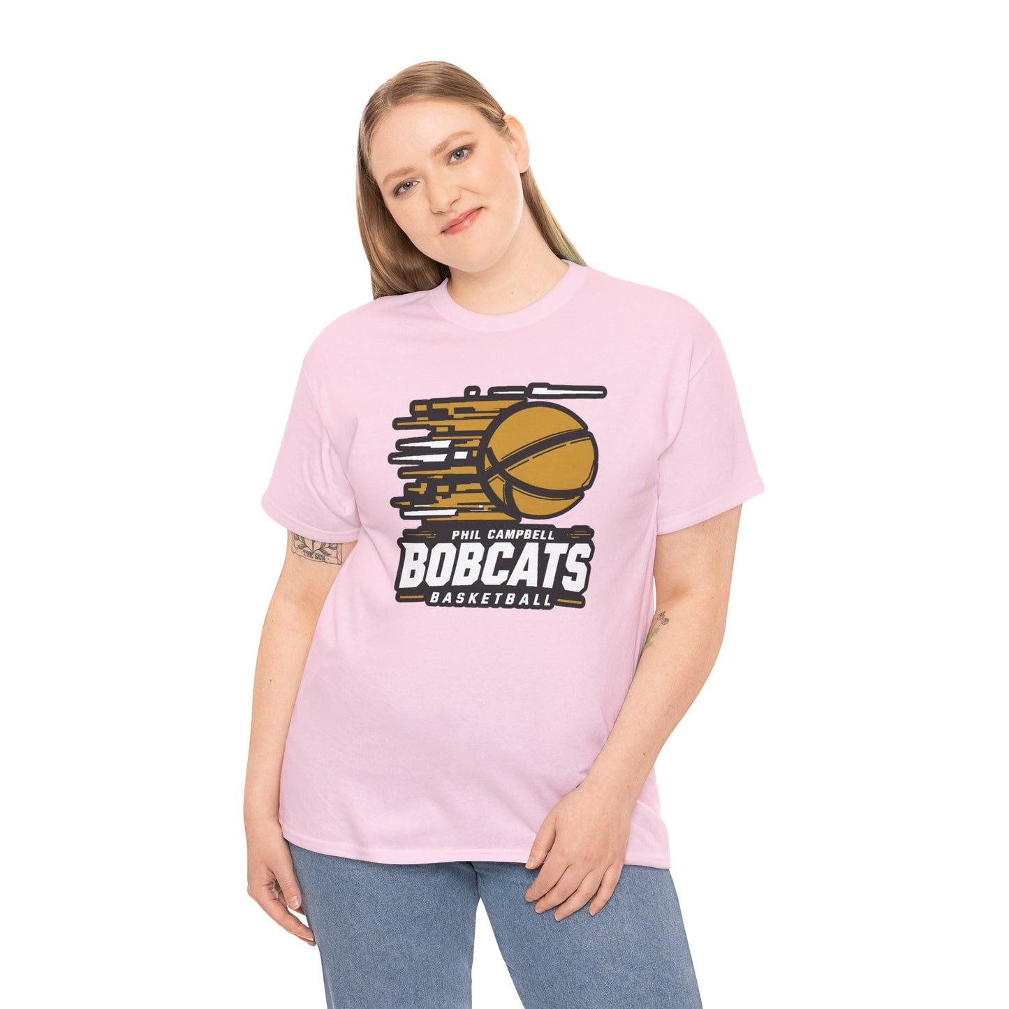 Adult Tee \ Phil Campbell Bobcats Basketball \ PCBBK2