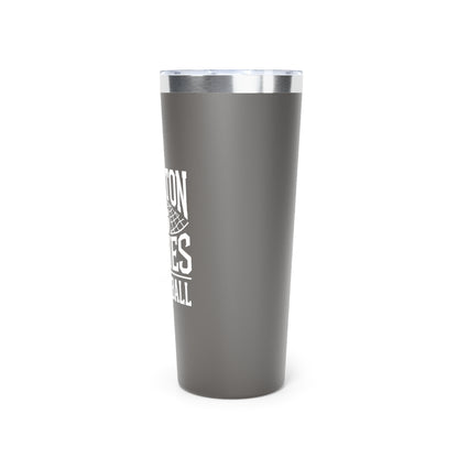 22oz Copper Insulated Tumbler \ Hamilton Aggies Volleyball \ HAV2