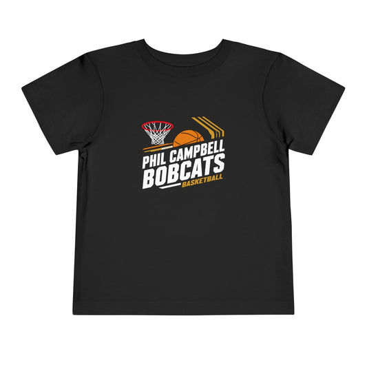 Toddler Tee \ Phil Campbell Bobcats Basketball \ PCBBK1