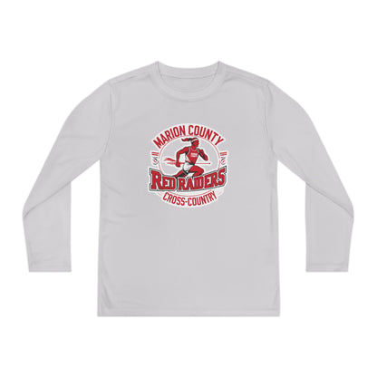 Youth Long Sleeve Tee \ Marion County Red Raiders Cross-Country \ MCCC2