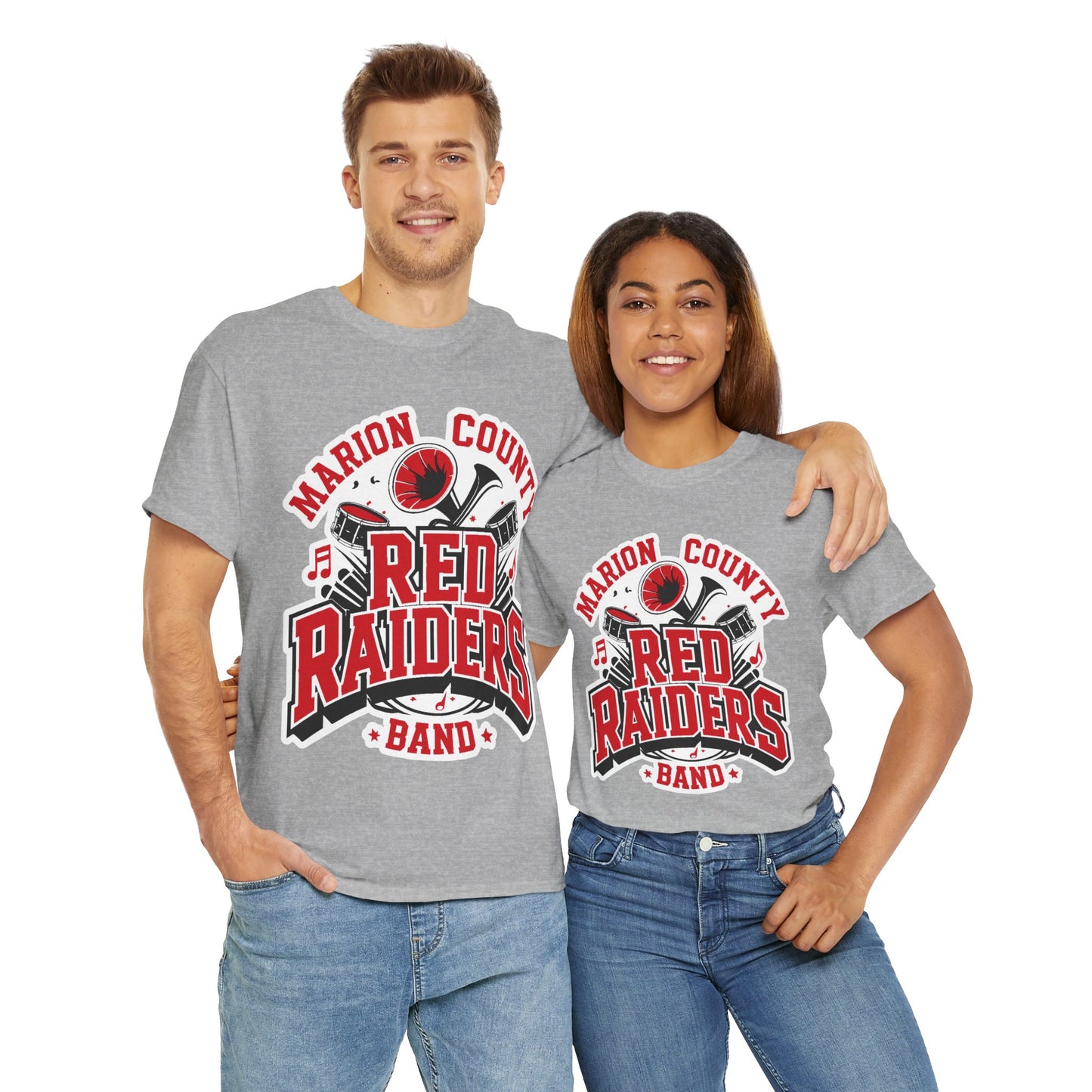 Adult Tee \ Marion County Red Raiders Band \ MCB2