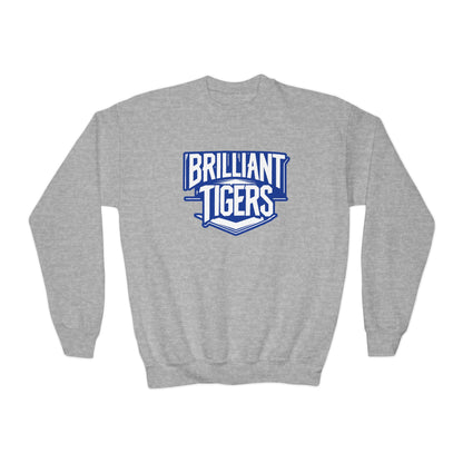 Youth Crewneck Sweatshirt \ Brilliant Tigers \ BT2