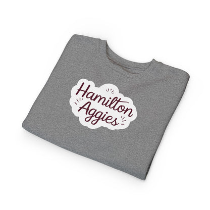Toddler Crewneck Sweatshirt \ Hamilton Aggies \ HAG1