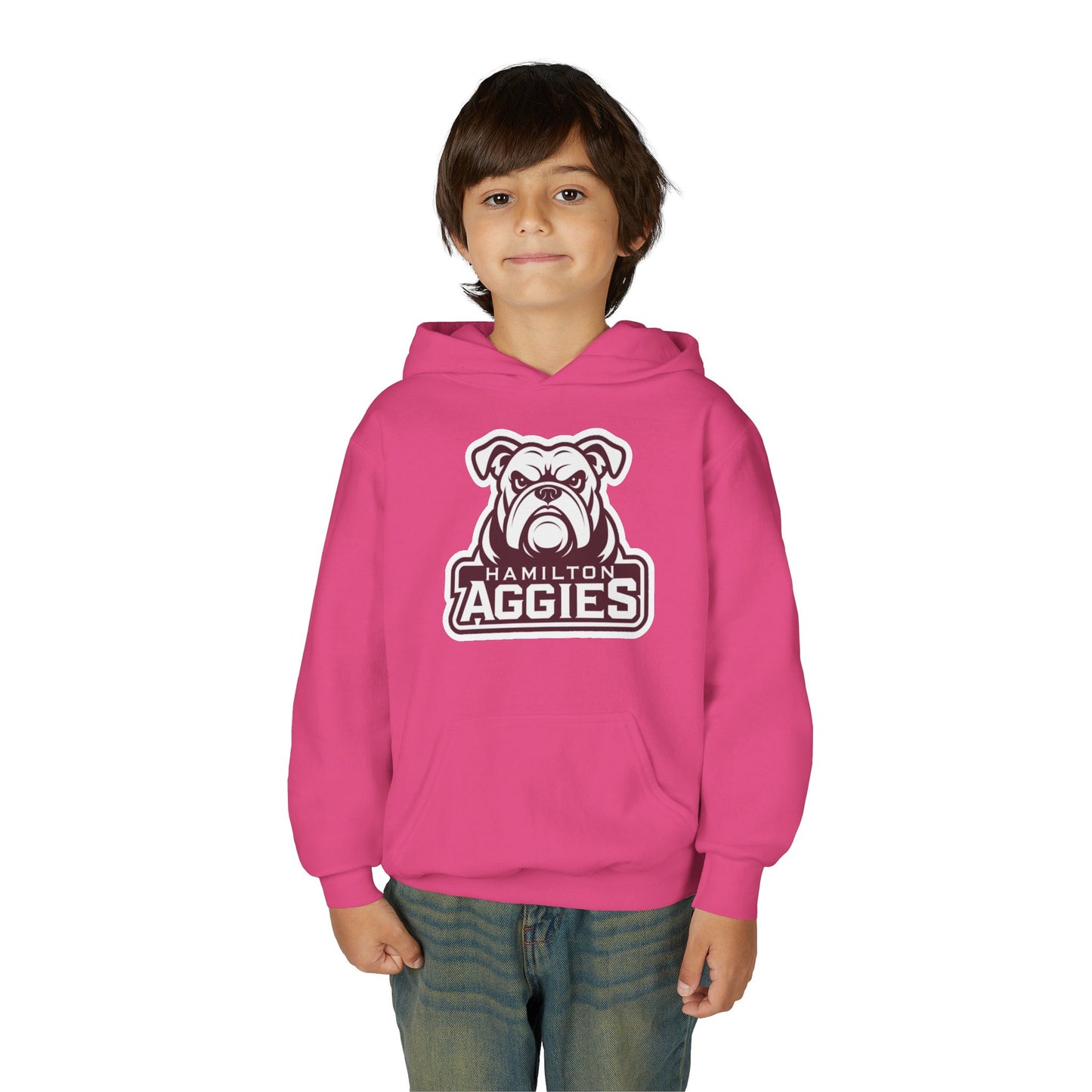 Youth Hoodie Sweatshirt \ Hamilton Aggies \ HA4
