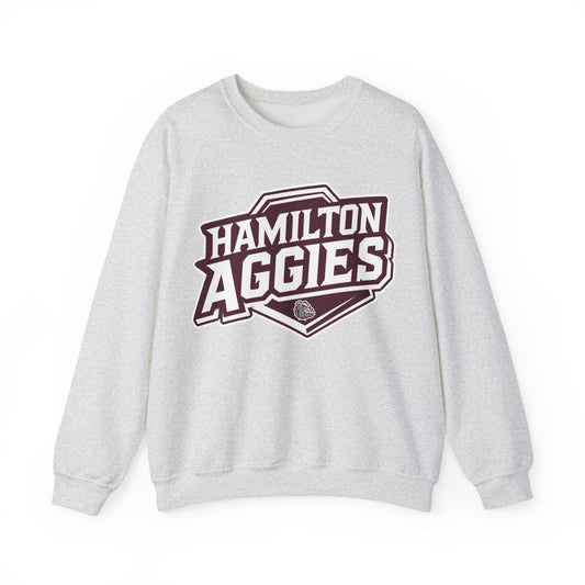 Adult Crewneck Sweatshirt \ Hamilton Aggies \ HA1