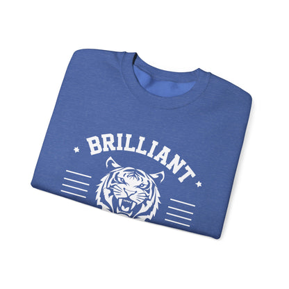 Adult Crewneck Sweatshirt \ Brilliant Tigers Football \ BTF2