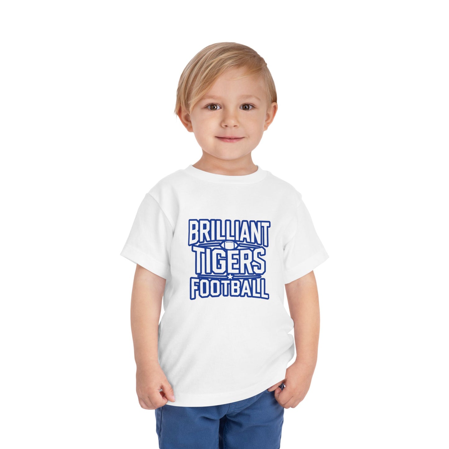 Toddler Tee \ Brilliant Tigers Football \ BTF1