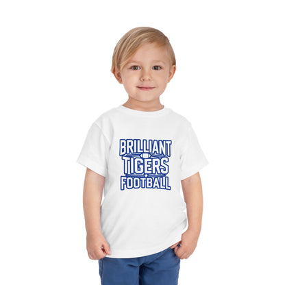 Toddler Tee \ Brilliant Tigers Football \ BTF1