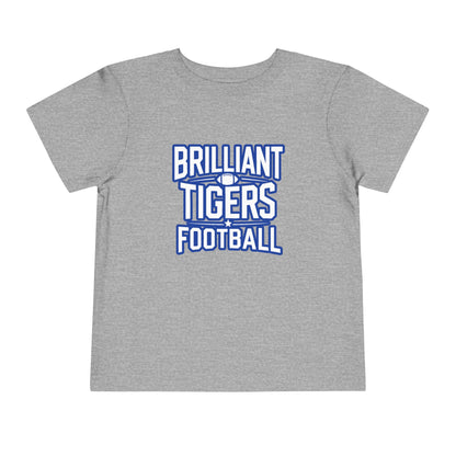 Toddler Tee \ Brilliant Tigers Football \ BTF1
