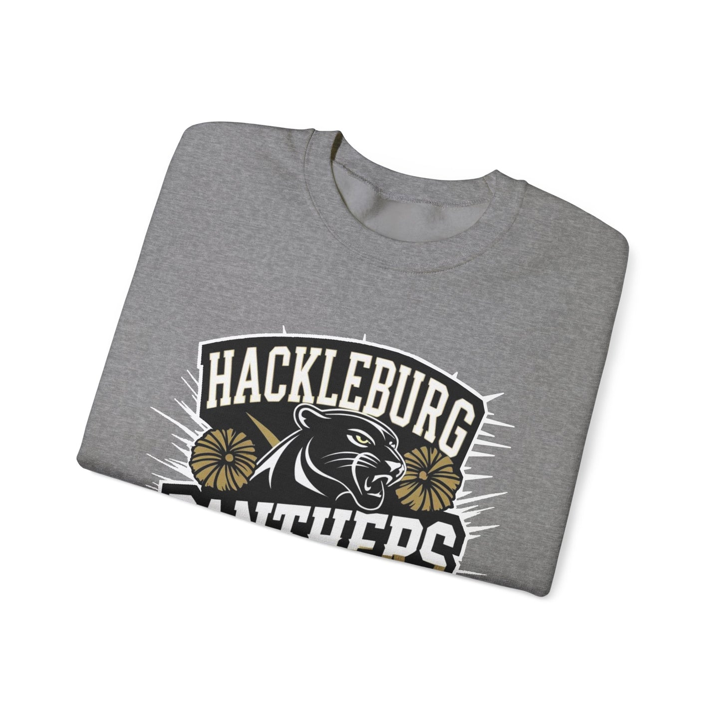 Adult Crewneck Sweatshirt \ Hackleburg Panthers Cheer \ HPC1