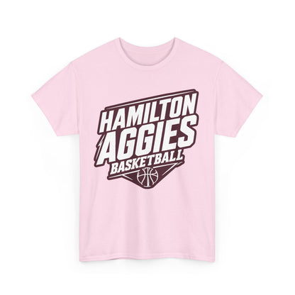 Adult Tee \ Hamilton Aggies Basketball \ HABK2