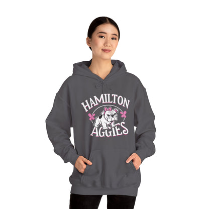 Adult Hoodie Sweatshirt \ Hamilton Aggies \ HAG4