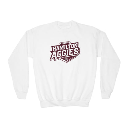 Youth Crewneck Sweatshirt \ Hamilton Aggies \ HA1