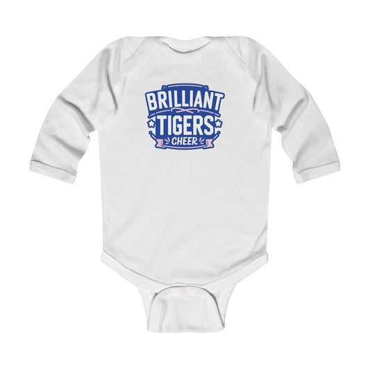Long Sleeve Baby Bodysuit \ Brilliant Tigers Cheer \ BTC2