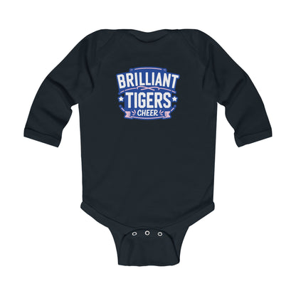 Long Sleeve Baby Bodysuit \ Brilliant Tigers Cheer \ BTC2