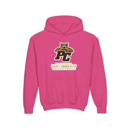 Youth Hoodie Sweatshirt \ Phil Campbell Bobcats Basketball \ PCBBKG1