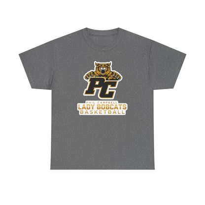 Adult Tee \ Phil Campbell Bobcats Basketball \ PCBBKG1