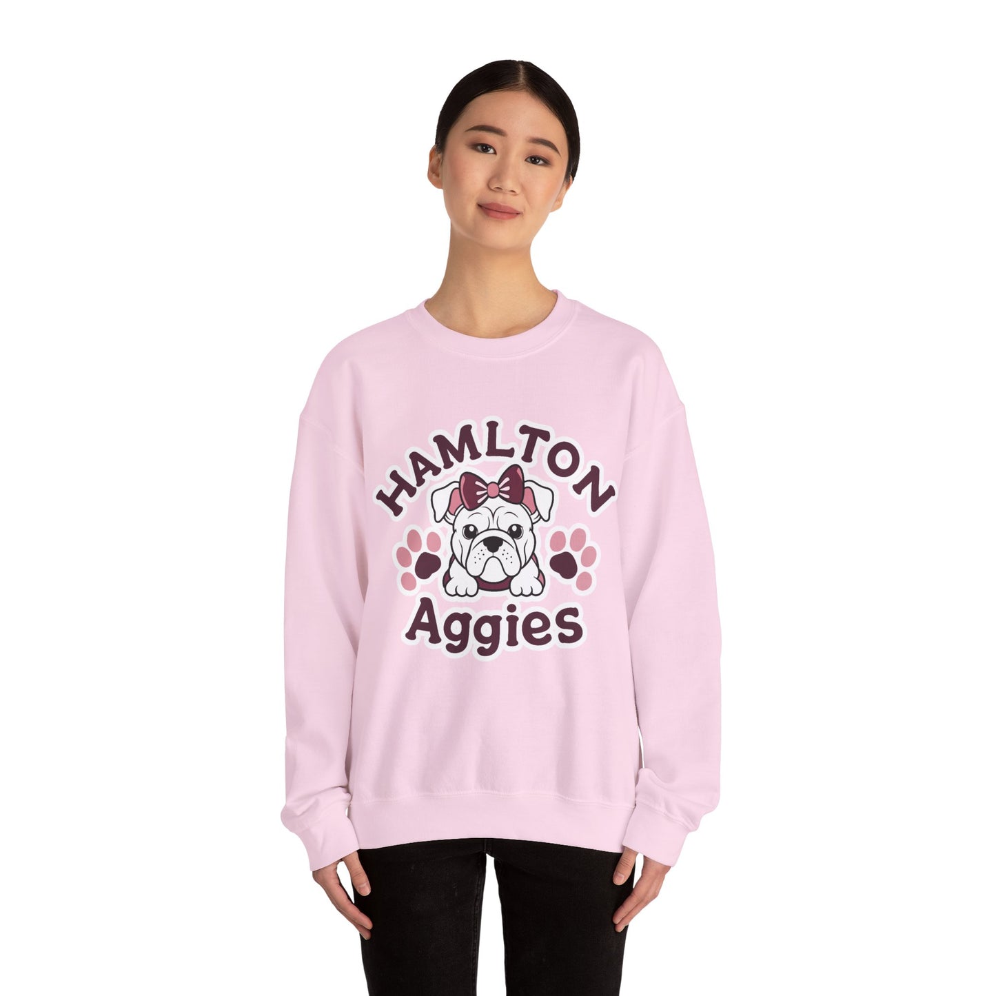 Adult Crewneck Sweatshirt \ Hamilton Aggies \ HAG3