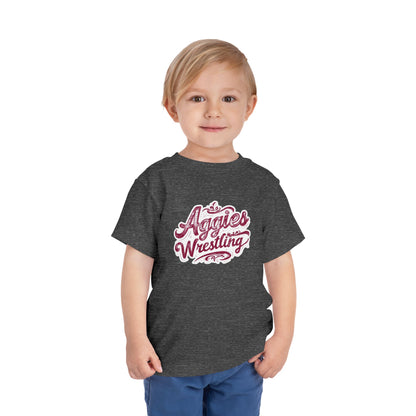 Toddler Tee \ Hamilton Aggies Wrestling \ HAWG2