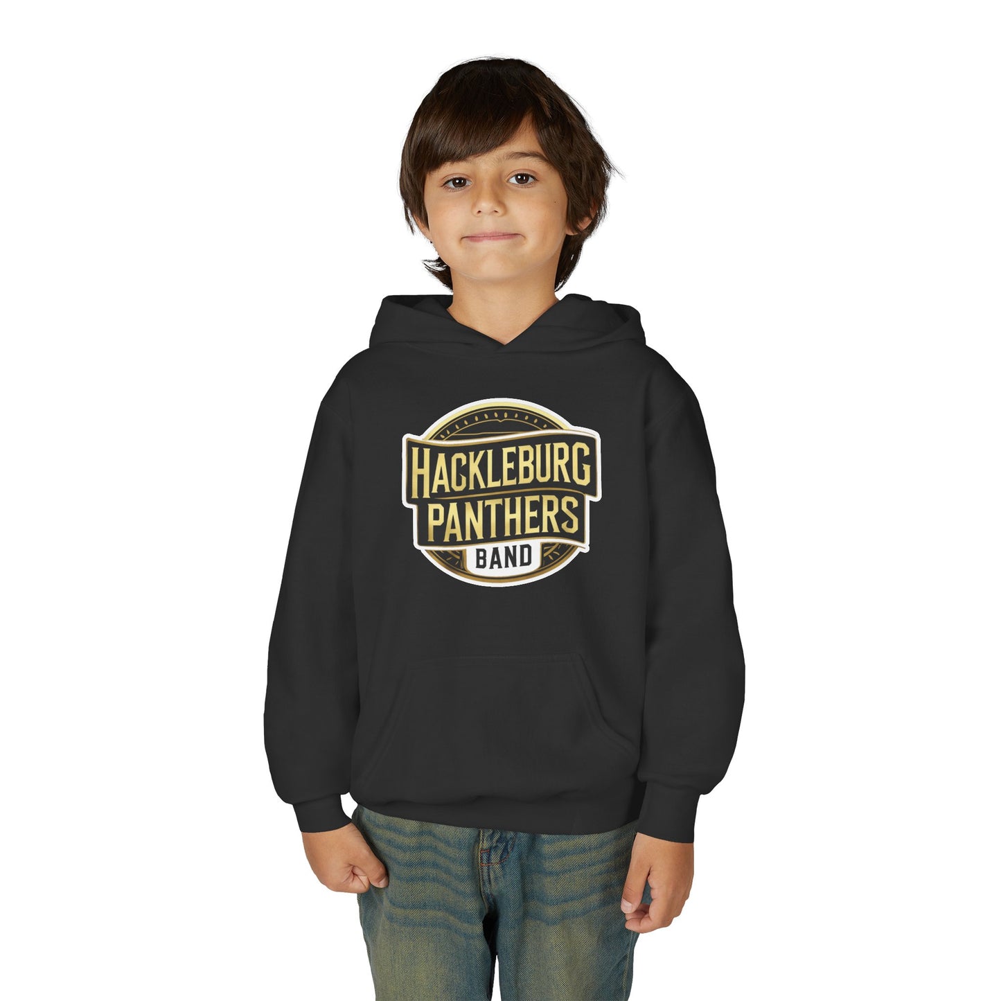 Youth Hoodie Sweatshirt \ Hackleburg Panthers Band \ HPB2