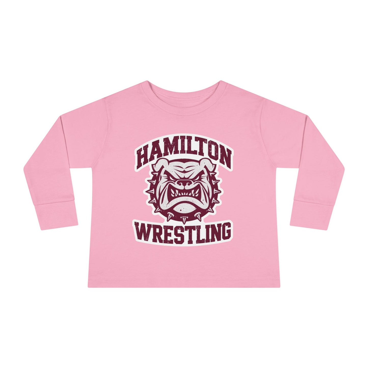 Toddler Long Sleeve Tee \ Hamilton Aggies Wrestling \ HAW2