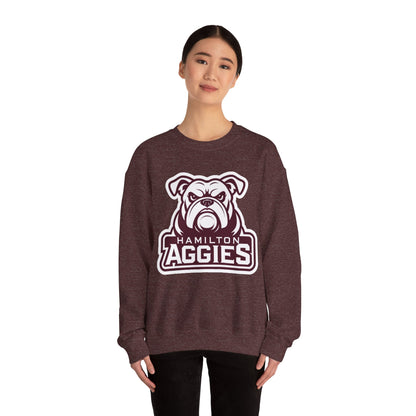 Adult Crewneck Sweatshirt \ Hamilton Aggies \ HA4
